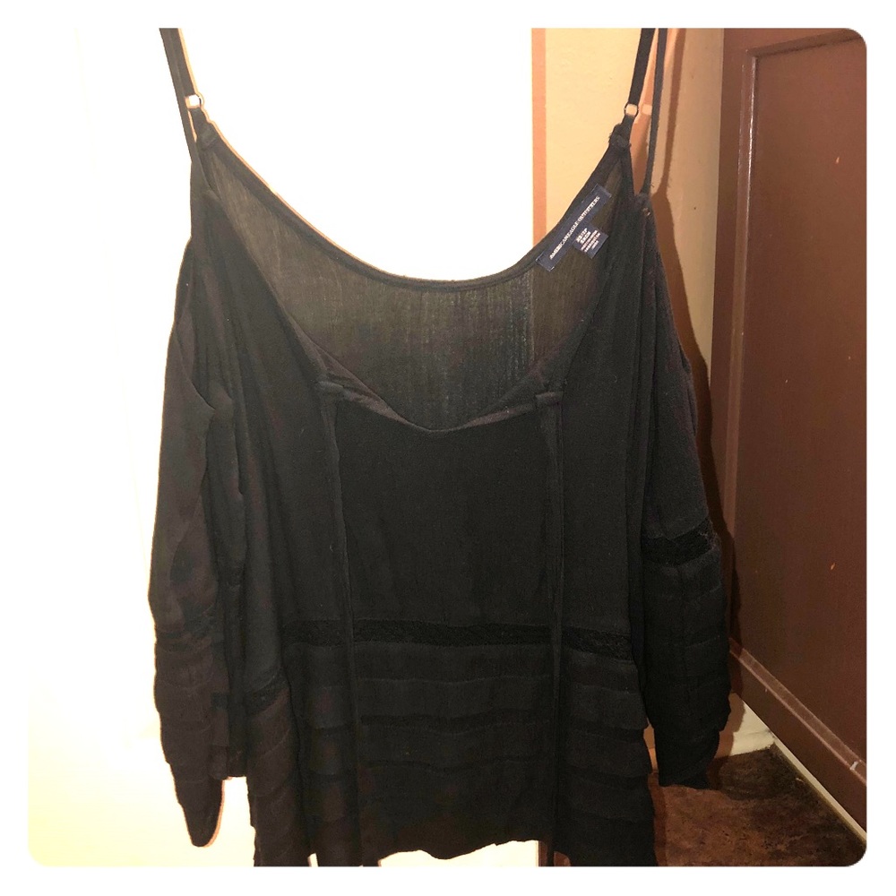 American eagle drawstring tank top